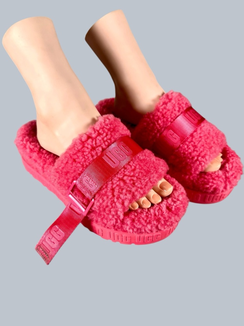 UGG Women's Fluffita platform Slide Slippers